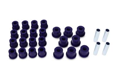 SuperPro - SuperPro Kit108K Leaf Spring Bushing Kit for 87-95 Jeep Wrangler YJ