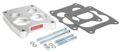 Hamburger's Performance - Hamburger's Perf. 3213 Torque-Flow Carb Spacer QuadraJet 1" Tall Billet