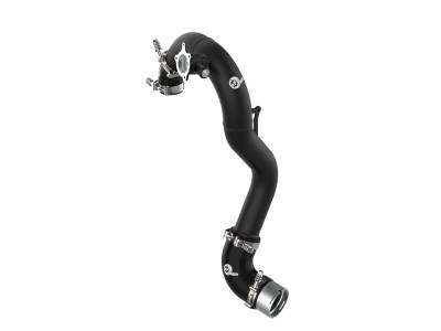 aFe Power - aFe 46-20578-B 2.5-2.75" Aluminum Hot Charge Pipe Black for 21-25 Bronco 2.3L