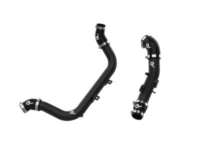 aFe Power - aFe 46-20634-B Aluminum Hot/Cold Charge Pipe Kit Black for Hyundai/Kia 1.6L
