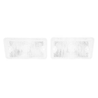 Trim Parts - Trim Parts A4278 1970 Chevelle SS Parking Light Lens Clear PAIR