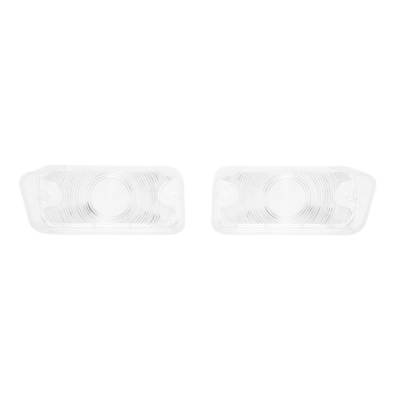 Trim Parts - Trim Parts A4505C 1968 Chevelle Parking Light Lens Clear PAIR
