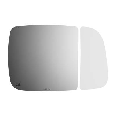 Burco - Burco 4340HRSG Right Door Side View Mirror Heated Glass w/Backer for Dodge/Ram