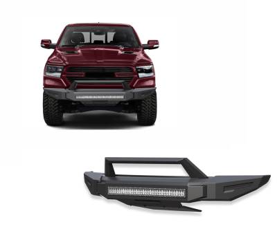 Black Horse Off Road - Black Horse Off Road AFB-RA20-K2 Armour II Heavy Duty Modular Front Bumper Kit
