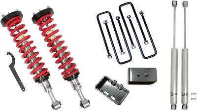 Freedom Off-Road - Freedom FO-F904-KIT 1-4" Adj Coilovers 3" Blocks/Shocks for 04-13 F150/Mark LT