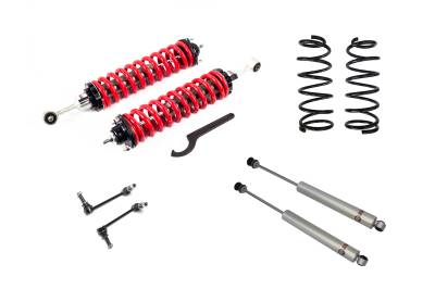 Freedom Off-Road - Freedom FO-T901-2-KIT 2.5-5" Coilovers 3" RR Springs for GX460/GX470/4Runner