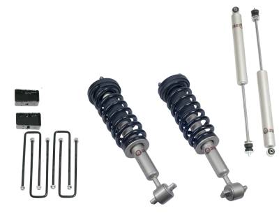 Freedom Off-Road - Freedom FO-F805-1-3-KIT 3" Lift Kit Front Strut/Rear Block/Shock for 14-24 F150