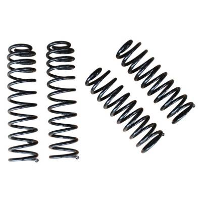 Freedom Off-Road - Freedom FO-J104F40+FO-J104R40 4" F/4.5" R Lift Springs for 18-26 Wrangler JL/JLU