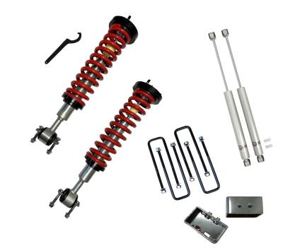 Freedom Off-Road - Freedom FO-F905-1F-KIT 1-4" Coilovers + 3" Rear Blocks/Shocks