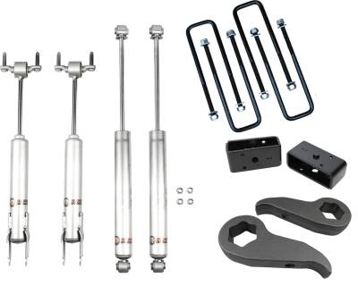 Freedom Off-Road - Freedom FO-G505-KIT 1-3" Leveling Lift Kit for 20-25 Sierra/Silverado 2500/3500