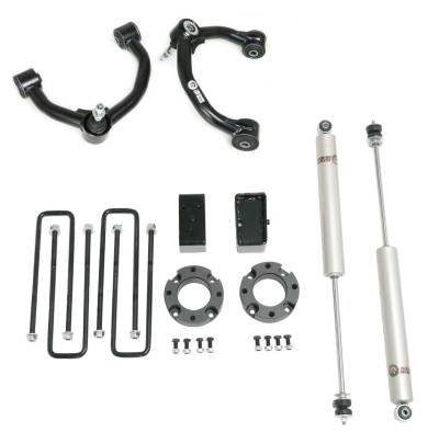 Freedom Off-Road - Freedom FO-F605-3AL+FO-F304R+FO-F708FU 3" Lift Kit w/Blocks Shocks Arms