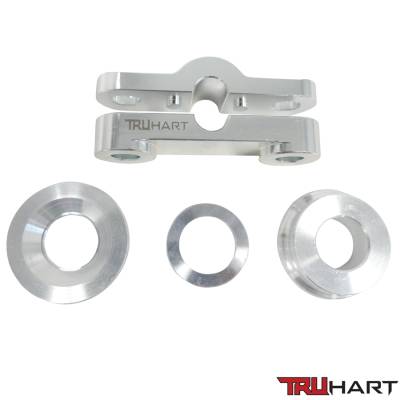 TruHart - TruHart TH-H302-AL Shifter Bushings Billet 94-01 Acura Integra 99-00 Honda Civic