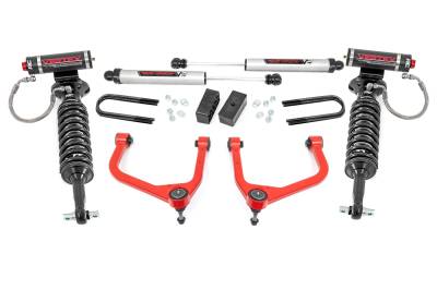Rough Country Suspension Systems - Rough Country 110557RED 3.5" Vertex Suspension Lift for 25-26 GMC Sierra 1500