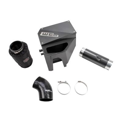 Wehrli Custom Fabrication - Wehrli WCF100282-BR 4" Intake Kit for 20-25 6.7L Power Stroke Bengal Red