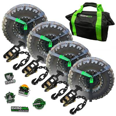 Rhino USA - Rhino USA LASSO-STRAPS-BLK Black Lasso Straps