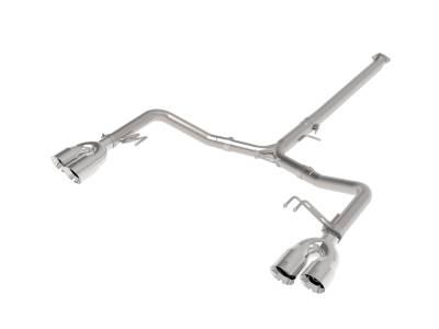 aFe Power - aFe 49-37043-P 3-2.5" Axle-Back Exhaust w/Polished Tips for 21-24 Kia K5 GT 2.5L