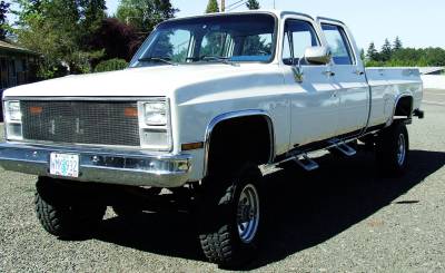 APS - APS FT03H-CK73 Stainless Steel 2" Fender Lip Trim 73-87 Chevy C/K Pickup