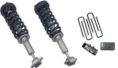 Freedom Off-Road - Freedom O/R FO-F805-1F30-RWD+FO-30120+FO-F404 3"Strut/Block Lift for 14-20 F150