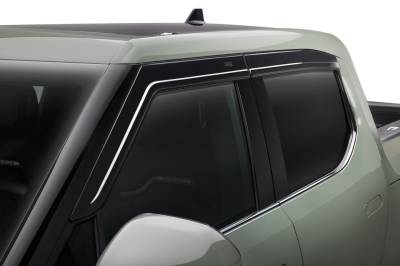 Husky Liners - Husky Liners 2854108 Low Profile Ventvisor Deflector Smoke Outside Mount 4Pc