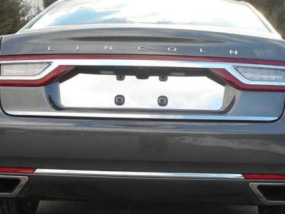 Quality Automotive Accessories - QAA LP57680 1Pc Stainless License Plate Bezel for 2017-2020 Lincoln Continental