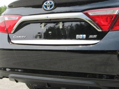 Quality Automotive Accessories - QAA RD15130 1Pc Stainless Steel Rear Deck Accent for 2015-2017 Toyota Camry