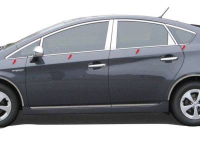 Quality Automotive Accessories - QAA WQ71805 6Pc Stainless Steel Wheel Well Trim for 2021-2025 Kia K5
