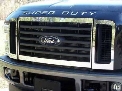 Quality Automotive Accessories - QAA SG45760 5Pc Stainless Steel Grille Accent for 2005-2005 Chrysler 300