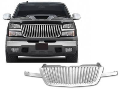 Quality Automotive Accessories - QAA SG64345 1Pc Stainless Steel Grille Accent for 2024-2025 Ford Ranger