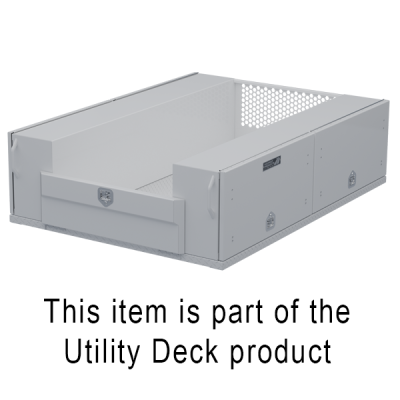 Highway Products - Highway Products 4973-101-WH13 Utility Deck for 8' Bed