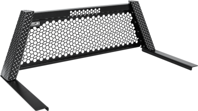 Highway Products - Highway Products 4012-032-BK62S Honeycomb Full Wave Leopard Upright Smooth Black
