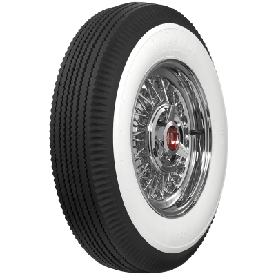 Coker - Coker 568820 670-15 FIRESTONE 3.25" White Wall
