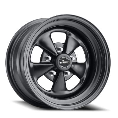 Allied Wheel - Allied Wheel 65B-47005 65 Super Spoke 14x7 5x4.5/4.75 3mm Black