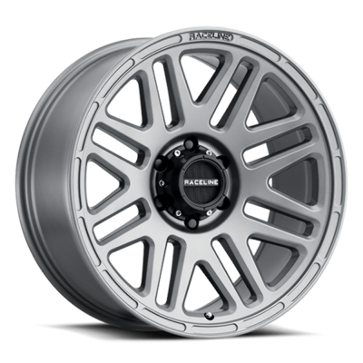 Raceline Wheels - Raceline Wheels 944GS-29060-12 Outlander 944GS 20x9 6x5.5 -12mm Graystone Gray