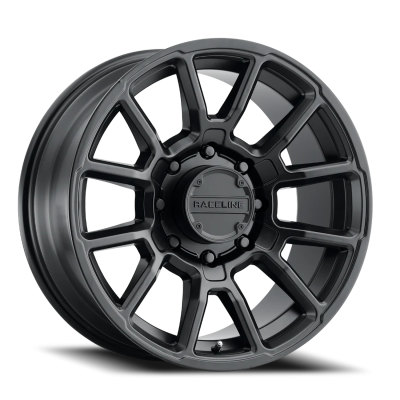 Raceline Wheels - Raceline Wheels Gauge 950B 17x9 8x170 18mm Satin Black 950B-79081+18