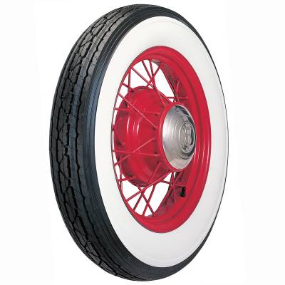 Coker - Coker 71652 525/550-18 Lester 3.25" White Wall