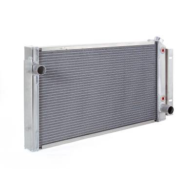 Be Cool - Be Cool 62021 Radiator Factory-Fit Natural for 55-57 Chevy Bel Air w/Auto Trans