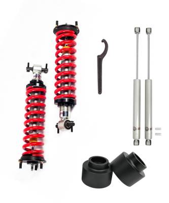 Freedom Off-Road - Freedom O/R FO-G903-1-KIT+FO-G303R 1-4" Adjustable Coilovers w/2" Rear Springs