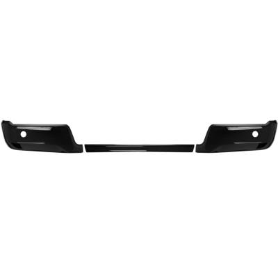 Ecoological - Ecoological HF3001 Rear Bumper Overlay w/Sensors Gloss Black for 24-26 F150
