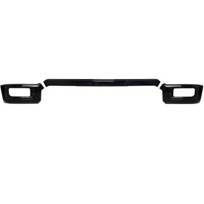 Ecoological - Ecoological HF0101 Front Bumper Overlay Gloss Black for 24-26 Ford F150
