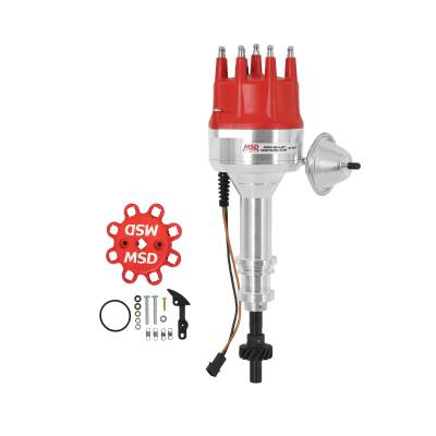 MSD - MSD Ignition 8477 Street Pro-Billet Distributor for Ford 351C-460