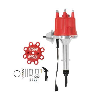 MSD - MSD Ignition 8515 Pro-Billet Distributor for Chevy In-line 6 Cylinder