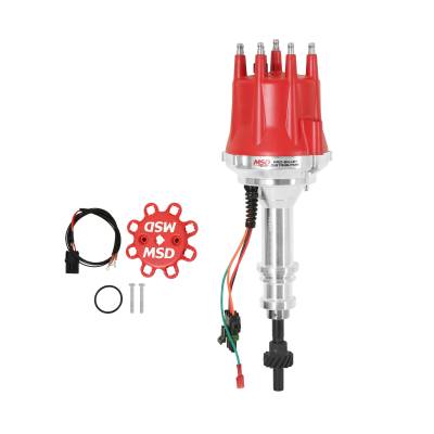 MSD - MSD Ignition 8503 Digital E-Curve Pro-Billet Distributor for Ford 289/302
