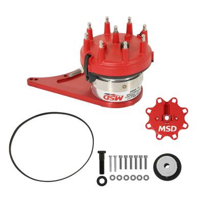 MSD - MSD Ignition 8520 Pro-Billet Front Drive Distributor for GM Big Block