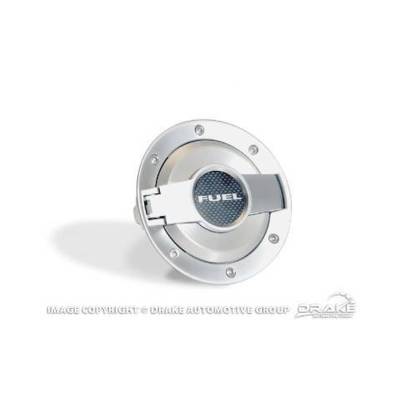Drake Muscle - Drake Muscle MO-210001-SATIN Fuel Filler Door for 08-22 Dodge Challenger