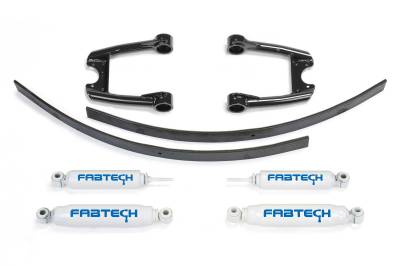Fabtech - Fabtech FTS4130-1 Front Upper Control Arms 3" Lift for 84-95 Toyota Pickup 2WD