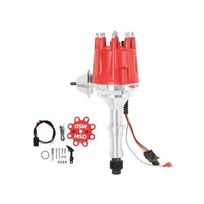 MSD - MSD Ignition 8552 Ready-To-Run Distributor for Buick 400-430-455 V8 Red