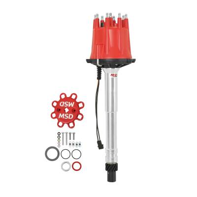 MSD - MSD Ignition 8547 Pro-Billet Distributor Extra Tall Slip Collar for Chevy