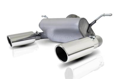 Gibson Performance Exhaust - Gibson Performance Split Rear Cat-Back Exhaust System Stainless 617307
