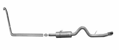 Gibson Performance Exhaust - Gibson Performance Single Turbo-Back Exhaust System Stainless 619505