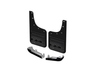 Gatorback - Gatorback 12" Black Rear Mud Flap Set Sierra HD GCR200R-GMG2
